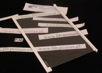 PÓŁKA SZKLANA W RAMKACH